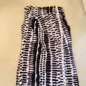 Ivanka Trump asymmetrical Neckline Sleeveless Top